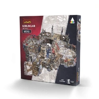 Dungeons & Lasers: PrismaCast Pre-Painted Terrain - Goblin Lair: Pre-Painted