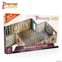 Dungeons & Lasers: Expansion Bits - Wooden Cottage