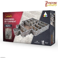 Dungeons & Lasers: PrismaCast Pre-Painted Terrain - Chambers Of Torment: Pre-Painted
