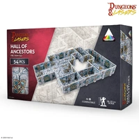 Dungeons & Lasers: PrismaCast Pre-Painted Terrain - Halls Of Ancestors: Pre-Painted