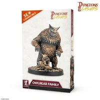 Dungeons & Lasers: Miniatures - Owlbear Family