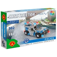 Constructor - Police Patrol Car 302 pc