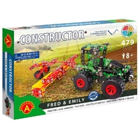 Constructor - Fred & Emily Tractor Set 479 pc