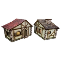 Micro Art Studio - Fantasy Cottages (2) PREPAINTED