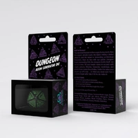 Q Workshop - Dungeon Generator Die: Black&Green