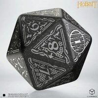 Q Workshop - The Hobbit Spindown D20 - Umbral TCG Jumbo Die