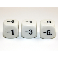 CHX KOP09964 16mm Opaque  (-#'1-6) White/black