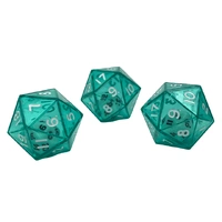 CHX KOP12604 d20 Double Dice Green/white