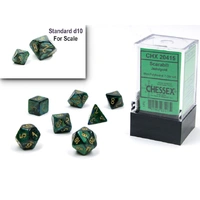 CHX 20415 Scarab Mini Jade/Gold 7-Die Set