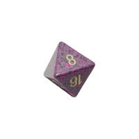 CHX XSDC15 Speckled Lathyrus 8-Sided Doubling Cube