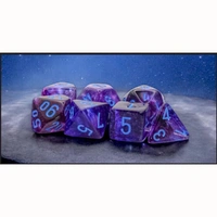 CHX 22547 Nebula Nocturnal/blue Luminary Mega-hedral 7-Die Set