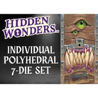 CHX 38000 Hidden Wonders Assorted 7-Die Polyhedral Set