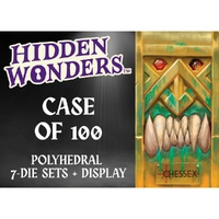 CHX 38000C Hidden Wonders Case of 100 Assorted 7-Die Polyhedral Sets