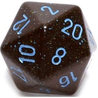 CHX XS2001 Speckled Blue Stars 34mm d20 Dice