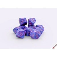 CHX 25167 Speckled Purple Passion Set of Ten d10s