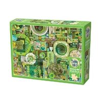 Puzzle - Cobble Hill - Rainbow Project 1000Pc Green