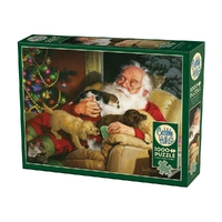 Puzzle - Cobble Hill - Santa's Quiet Time 1000Pc