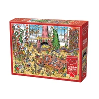 Puzzle - Cobble Hill - Doodletown Elves At Work 1000P