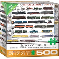 Puzzle - Eurographics - History Of Trains 500Pxxl