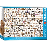 Puzzle - Eurographics - The World Of Dogs 2000pc