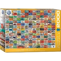 Puzzle - Eurographics - Vw Groovy Bus 2000pc