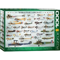 Puzzle - Eurographics - Wwi Aircraft 1000pc