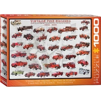 Puzzle - Eurographics - Vintage Fire Engines 1000pc