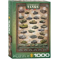 Puzzle - Eurographics - History Of Tanks 1000pc