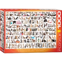 Puzzle - Eurographics - World Of Cats 1000pc