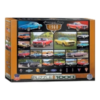 Puzzle - Eurographics - Cruisin' Classics 1960S 1000pc