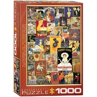 Puzzle - Eurographics - Variety Vintage Posters 1000pc