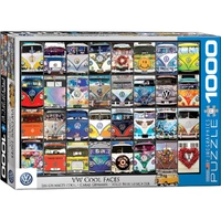 Puzzle - Eurographics - Vw Cool Faces 1000pc