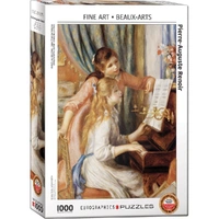 Puzzle - Eurographics - Renoir; Girls On The Piano