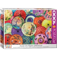 Puzzle - Eurographics - Asian Oil-Paper Umbrellas 1000