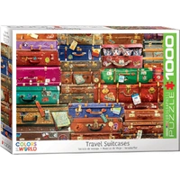Puzzle - Eurographics - Travel Suitcases 1000pc
