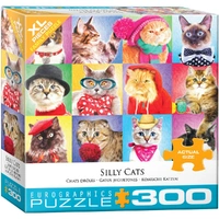 Puzzle - Eurographics - Silly Cats 300pcxxl