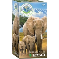 Puzzle - Eurographics - Elephants 250pc