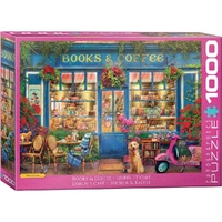 Puzzle - Eurographics - Books & Coffee 1000pc