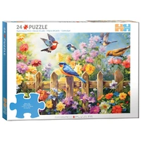 Puzzle - Eurographics - Connecting pcs Gdn;Birds;24pc