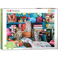 Puzzle - Eurographics - Connecting pcs Sewing Kts;48pc