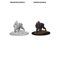 Pathfinder Deep Cuts Unpainted Miniatures Dire Wolf