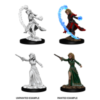 Pathfinder Battles Deep Cuts Female Human Wizard
