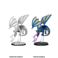 D&D Nolzurs Marvelous Unpainted Miniatures Young Blue Dragon