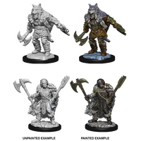 D&D Nolzurs Marvelous Unpainted Miniatures Male Half Orc Barbarian