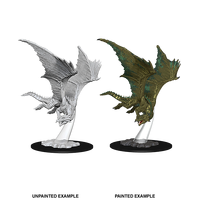 D&D Nolzurs Marvelous Unpainted Miniatures Young Bronze Dragon