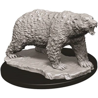 WizKids Deep Cuts Unpainted Miniatures Polar Bear
