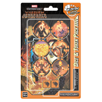 Marvel Heroclix Wheels of Vengeance Dice and Token Pack