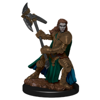 D&D Premium Painted Figures Half-Orc Fighter Female