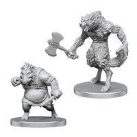 Pathfinder Battles Deep Cuts: Werewolf & Wereboar