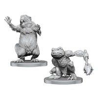Pathfinder Battles Deep Cuts: Boggard Scout & Castoroides